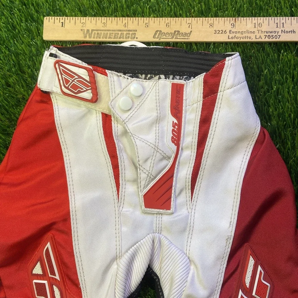 Fly Racing Pant Style 805 Size 18 Youth Kinetic Red Motocross Dirt Bike